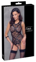 Zmysłowe Body Koronkowe z Otwartym Krokiem Cottelli BONDAGE, rozmiar L