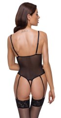 Zmysłowe Body z Otwartym Krokiem Cottelli LINGERIE