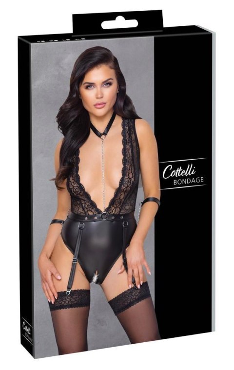 Eleganckie Body z Elementami Bondage M