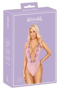Zmysłowe Body z Kwiatowym Haftem L/XL