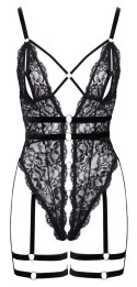 Zmysłowe Koronkowe Body Cottelli LINGERIE - Rozmiar L