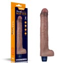 Realistyczny Wibrator Dildo REAL SOFTEE z Silikonu Platynowego, Ładowany USB, 10.5 Cala