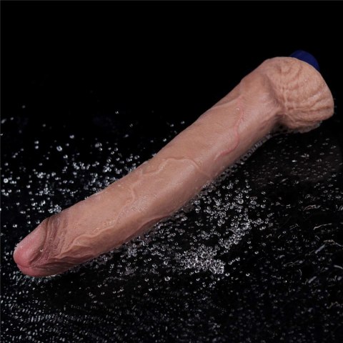 Lovetoy Real Softee: 11-calowy Realistyczny Wibrator Silikonowy z Funkcją Wibracji i Ładowania USB
