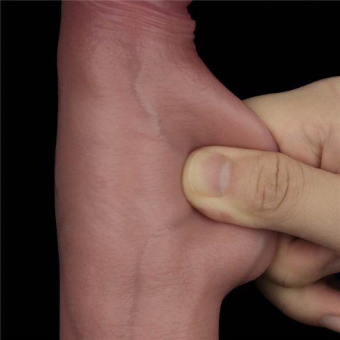 Realistyczne Wibrujące Dildo 8.5" Sliding Skin Pro II
