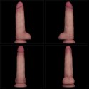 Realistyczne Wibrujące Dildo 8.5" Sliding Skin Pro II