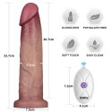 Wibrujące Dildo Sliding Skin Pro II – Realizm Dwuwarstwowego Silikonu, 22.9 cm
