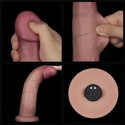 Wibrujące Dildo Sliding Skin Pro II – Realizm Dwuwarstwowego Silikonu, 22.9 cm