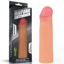 Rewolucyjna silikonowa przedłużka penisowa 'Nature' (+5 cm)