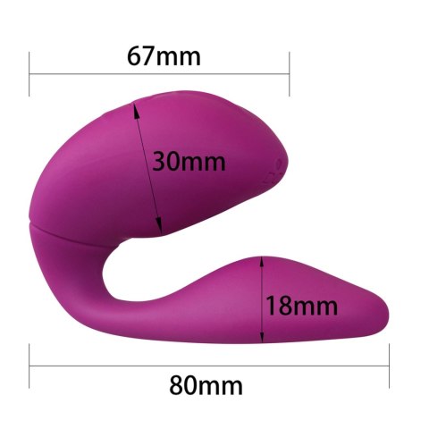 O-Sensual Double Rush – Luksusowy Wibrator z Podwójną Stymulacją