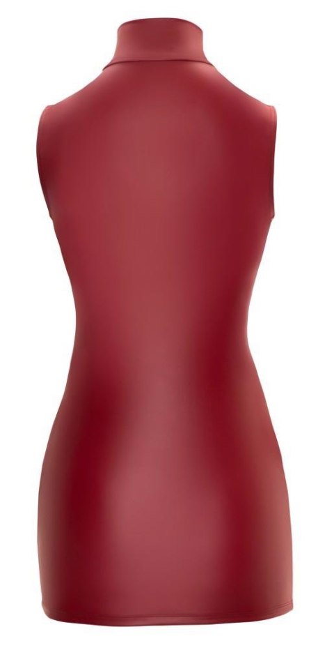 Zmysłowa Mini Sukienka z Zamkiem – S