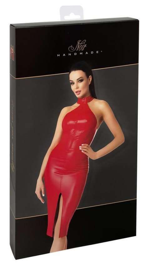 Elegancka Sukienka Noir w Intensywnej Czerwieni, Rozmiar L
