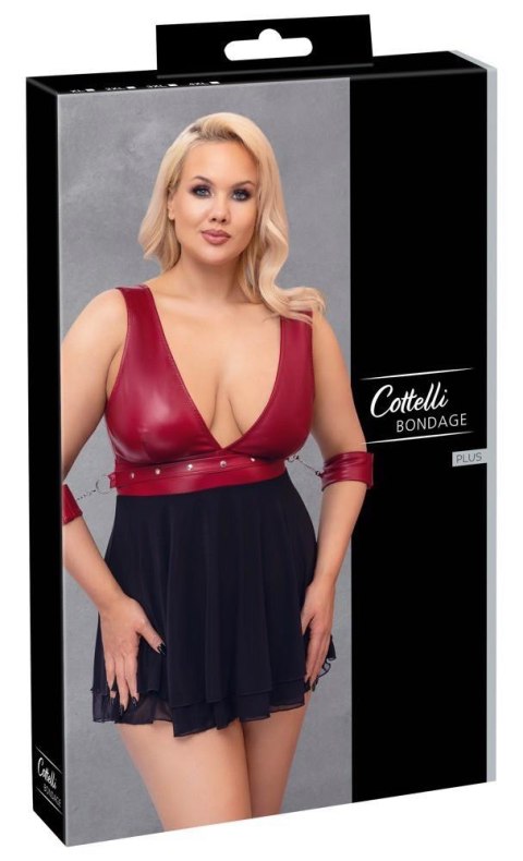 Zmysłowa Babydoll Bondage Cottelli Plus 4XL