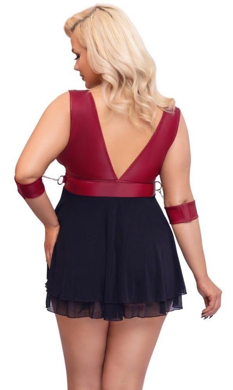 Zmysłowa Babydoll Bondage Cottelli Plus 4XL