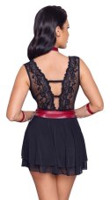 Babydoll z elementami BDSM L
