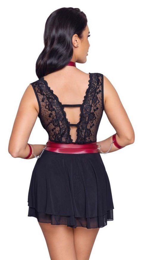 Babydoll z elementami BDSM L