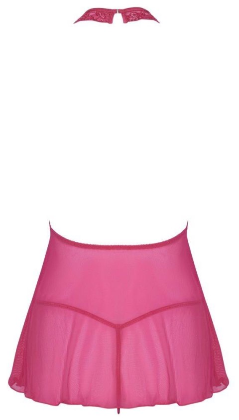 Babydoll w zmysłowym różu S/M