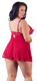 Zmysłowa Czerwona Babydoll, rozmiar XL