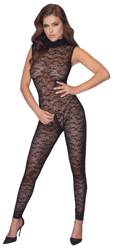 Zmysłowy Koronkowy Kombinezon 'Lace' S