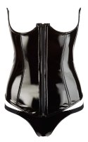 Gorset winylowy XL