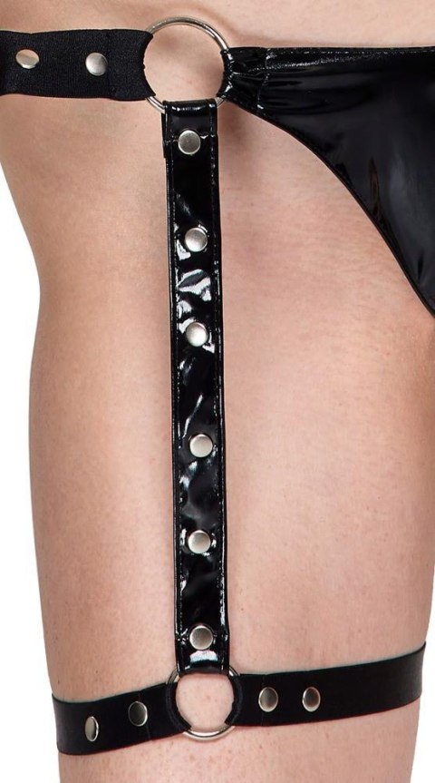 Winylowy komplet: Top i Stringi L