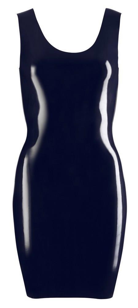 Lateksowa Mini Sukienka S
