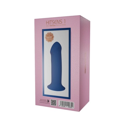 Dildo HITSENS 1 – Lazurowa rozkosz (18 cm)