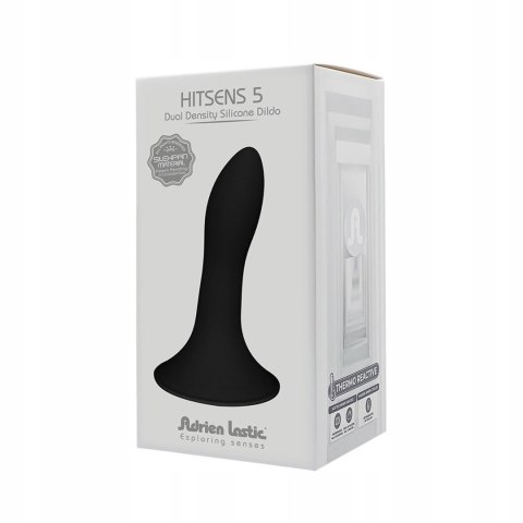 Dildo HITSENS 5 (5 cali) – Czarny