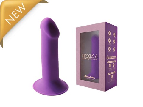 Fioletowe Dildo Hitsens 6 (13,5 cm)
