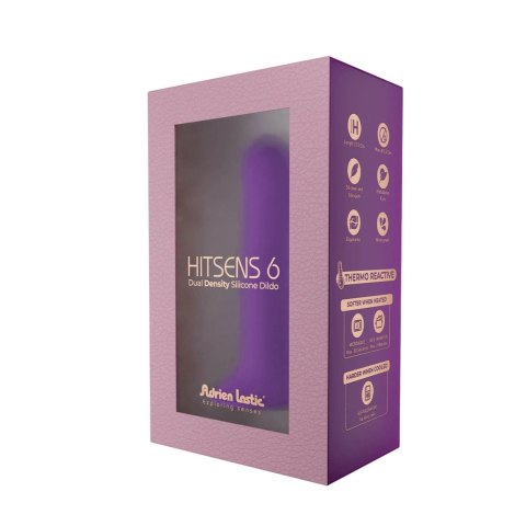 Fioletowe Dildo Hitsens 6 (13,5 cm)