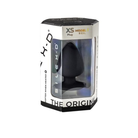 Silexd Model 1: Zmysłowy Plug Analny XS w Czerni