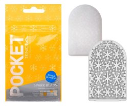 Tenga Pocket Spark Beads – Dyskretny Masturbator z Perłowymi Wypustkami
