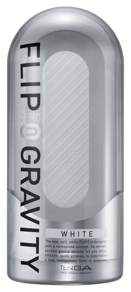 Tenga Flip 0 (Zero) Gravity White – Masturbator dla Nieskończonej Przyjemności