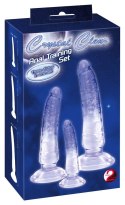Zestaw trzech realistycznych dildo do treningu analnego