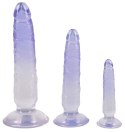 Zestaw trzech realistycznych dildo do treningu analnego