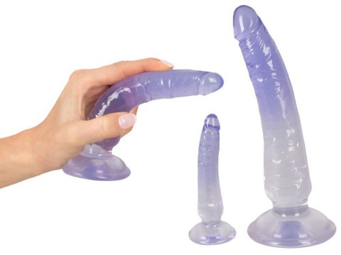 Zestaw trzech realistycznych dildo do treningu analnego