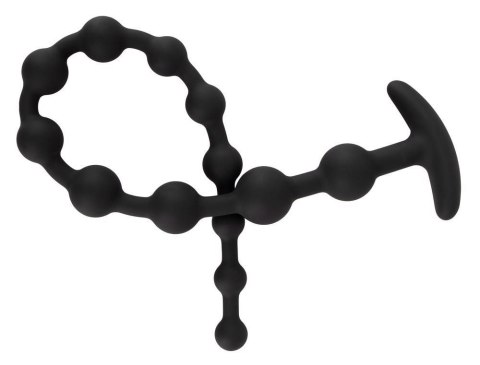 Silikonowe koraliki analne Black Velvets