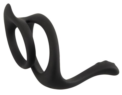 Erecto Cock & Ball Ring ze stymulatorem krocza