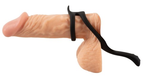 Erecto Cock & Ball Ring ze stymulatorem krocza