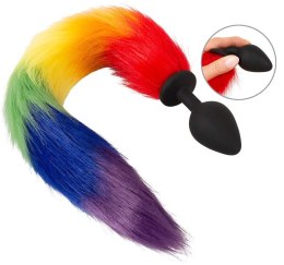 Tęczowy Puszysty Ogon – Korek Analny You2Toys