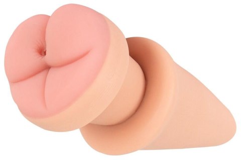 Wielofunkcyjny Plug Analny z Materiału Nature Skin