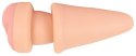 Wielofunkcyjny Plug Analny z Materiału Nature Skin