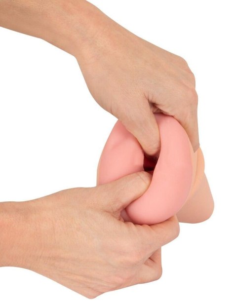 Wielofunkcyjny Plug Analny z Materiału Nature Skin