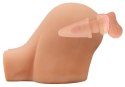 Wielofunkcyjny Plug Analny z Materiału Nature Skin
