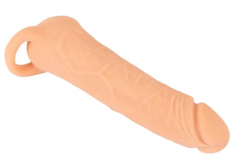Nature Skin Extender 2w1 – Duża Przedłużka i Masturbator, 23,8 cm