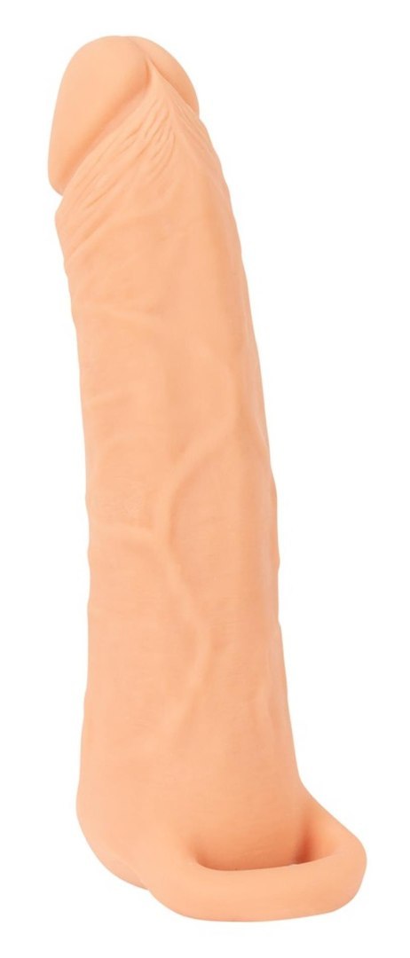 Nature Skin Extender 2w1 – Duża Przedłużka i Masturbator, 23,8 cm