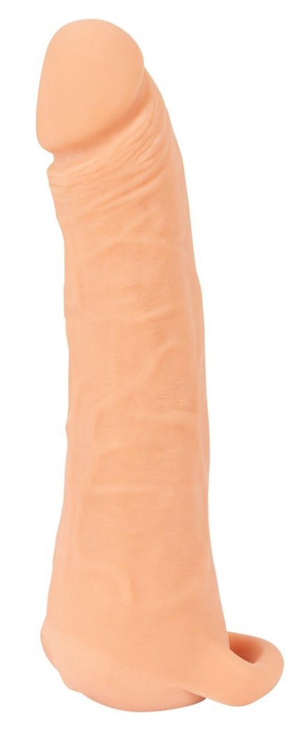 Nature Skin Extender 2w1 – Duża Przedłużka i Masturbator, 23,8 cm