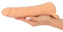 Nature Skin Extender 2w1 – Duża Przedłużka i Masturbator, 23,8 cm