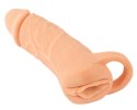 Nature Skin 2w1: Realistyczna Nakładka i Masturbator 18,5 cm