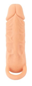 Nature Skin 2w1: Realistyczna Nakładka i Masturbator 18,5 cm
