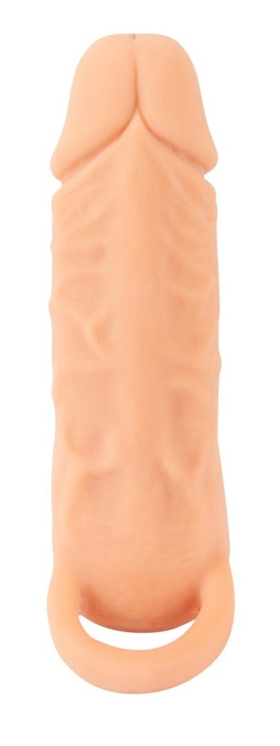 Nature Skin 2w1: Realistyczna Nakładka i Masturbator 18,5 cm